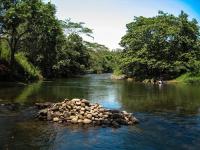 Huazuntlán River located in Veracruz, Mexico.